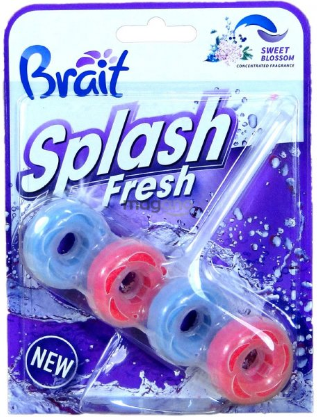 BRAIT TOILET BLOCK RINGS SWEET BLOSSOM 40G
